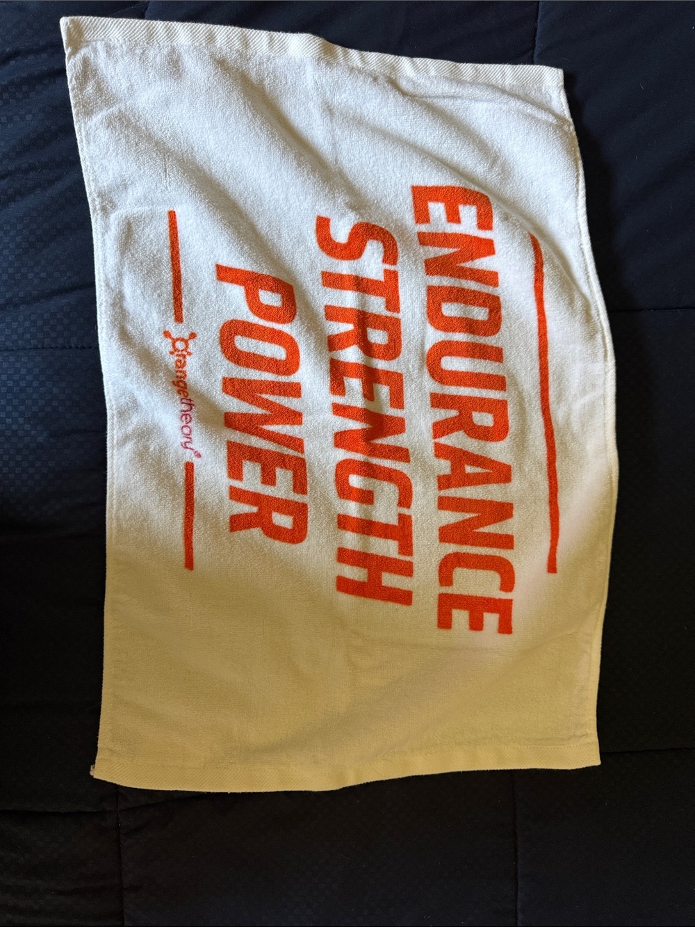 Orangetheory Performance Towel  - Endurance Strength Power